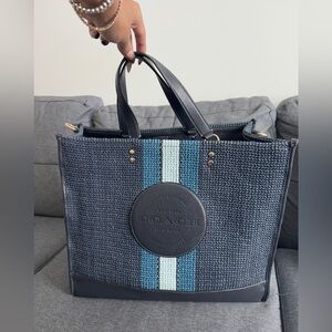 Coach Navy Large Travel Bag